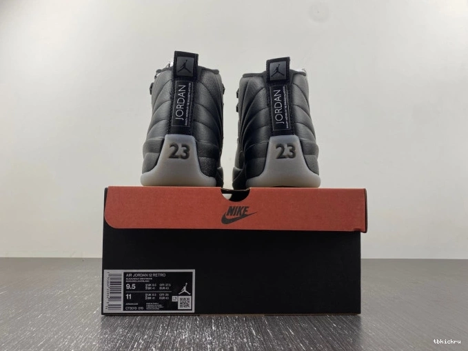 Cheap TBkick 12 Grey Air Jordan CT8013-019 Black Wolf 0716